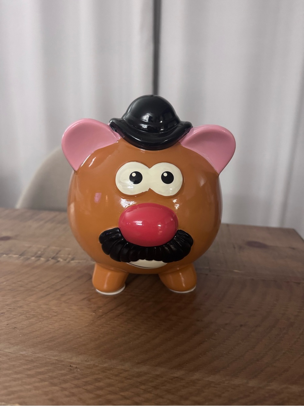 Toy Story Mr. Potato Head Piggy Bank Ceramic Coin Bank 2012 Edition